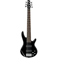 Ibanez 6 String Bass Guitar, Right, Black (GSR206BK)