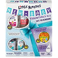 Little Remedies New Baby Essentials Kit, 6 Piece Kit for Baby's Nose and Tummy