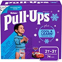 Pull-Ups Cool & Learn Boys' Training Pants, 2T-3T, 74 Ct