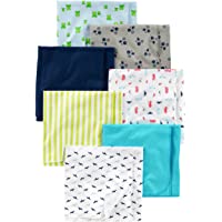 Simple Joys by Carter's Unisex Babies' Flannel Receiving Blankets, Pack of 7