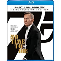 No Time to Die (2021) - 3-Disc Collector's Edition Blu-ray + DVD + Digital