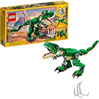 LEGO Creator Mighty Dinosaurs 31058 Build It Yourself Dinosaur Set, Create a Pterodactyl, Triceratops and T Rex Toy (174…
