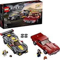 LEGO Speed Champions Chevrolet Corvette C8.R Race Car and 1968 Chevrolet Corvette 76903 Building Kit; New 2021 (512…