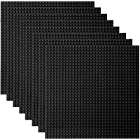 LVHERO Classic Baseplates Building Plates for Building Bricks 100% Compatible with All Major Brands-Baseplate, 10in x…