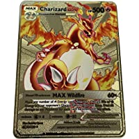 Charizard DX Metal Gold Card - Collector's Rare Shiny Gold Card - Limited Supply