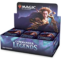Magic: The Gathering Commander Legends Draft Booster Box | 24 Booster Packs (480 Cards) | 2 Legends Per Pack | Factory…