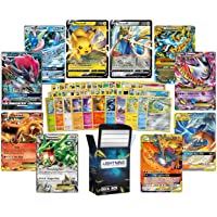 Ultra Rare Deluxe Pokemon Bundle – 50 Random Assorted Pokemon Cards Plus 2 Legendary Ultra Rare, EX, GX, V, or Vmax…