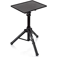 Universal Laptop Projector Tripod Stand - Computer, Book, DJ Equipment Holder Mount Height Adjustable Up to 35 Inches w…