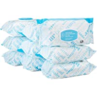 Amazon Elements Baby Wipes, Unscented,White 720 Count, Flip-Top Packs