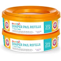 Munchkin Arm & Hammer Diaper Pail Refill Rings, 544 Count, 2 Pack (272 Count Each)