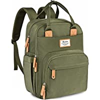 Diaper Bag Backpack, RUVALINO Multifunction Travel Back Pack Maternity Baby Changing Bags, Large Capacity, Waterproof…
