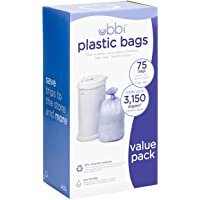 Diaper Pail Plastic Bags, Made with Recyclable Material, Single Pack, 25 Count, 13-Gallon Limited Edition