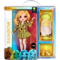 Rainbow High Series 3 Sheryl Meyer Fashion Doll – Marigold (Yellow) with 2 Designer Outfits to Mix & Match with…