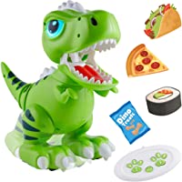 Robo Pets T-Rex Dinosaur Toy for Boys and Girls - Remote Control Robot Toy with LED Light Eyes, Interactive Hand Motion…