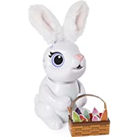 Zoomer Hungry Bunnies, Chewy, Interactive Robotic Rabbit that Eats, for Ages 5 and Up