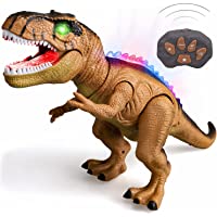STEAM Life Remote Control Dinosaur Toys for Kids 3 4 5 6 7+ Light Up & Realistic Roaring Sound - T rex Dinosaur Toys…