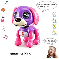 amdohai Interactive Puppy - Smart Pet, Electronic Robot Dog Toys for Age 3 4 5 6 7 8 Year Old Girls, Gift Idea for Kids…
