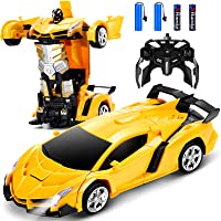 Dolanus Remote Control Car - Transform Robot RC Cars Contains All Batteries: One-Button Deformation and 360 Degree…