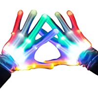 ATOPDREAM Cool Fun Toys for 3-12 Year Old Boys Girls, Flashing LED Light Gloves Glow Gloves Autism Toys for Age 3-12…