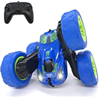Threeking RC Cars Stunt car Remote Control Car Double Sided 360° Flips Rotating 4WD Indoor Outdoor car Toy Present Gift…