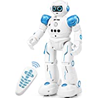 KingsDragon Robot Toys RC Robot for Kids Rechargeable Intelligent Programmable Robot with Infrared Controller,Remote…