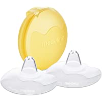 Medela Contact Nipple Shield for Breastfeeding, 16mm Extra Small Nippleshield, For Latch Difficulties or Flat or…