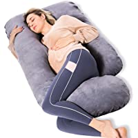 Momcozy Pregnancy Pillows, U Shaped Full Body Maternity Pillow with Removable Cover, 57 Inch Pregnancy Pillows for…