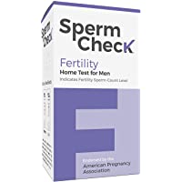 Spermcheck Fertility Home Test Kit for Men- Shows Normal or Low Sperm Count- Easy to Read Results-Convenient, Accurate…