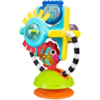 Sassy Fishy Fascination Station 2-in-1 Suction Cup High Chair Toy | Developmental Tray Toy for Early Learning | for Ages…