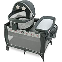 Graco Pack 'n Play Travel Dome LX Playard | Includes Portable Bassinet, Full-Size Infant Bassinet, and Diaper Changer…