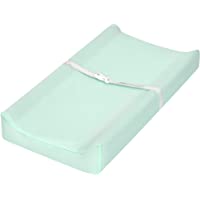 TILLYOU Jersey Knit Stretchy Changing Table Pad Cover Cradle Sheet, Fits 32"/34''x16" Contoured Diaper Change Pad…
