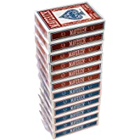 Maverick Standard Playing Cards 12 Pack, Poker Size Standard Index, 12 Decks of Cards (6 Blue and 6 Red), Blackjack…