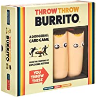 Throw Throw Burrito by Exploding Kittens - A Dodgeball Card Game - Family-Friendly Party Games - Card Games for Adults…