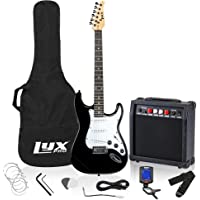 LyxPro Electric Guitar 39" inch Complete Beginner Starter kit Full Size with 20w Amp, Package Includes All Accessories…