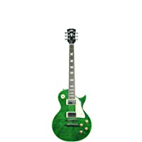 ivy ILS-300 EGR Les Paul Solid-Body Electric Guitar, Emerald Green