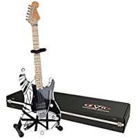EVH Minature Guitars EVH Black & White Mini Replica Guitar Van Halen (EVH003)