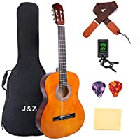 Professional Classical Guitar 39 Inch Full Size Acoustic Guitar Nylon Strings for Beginners Adults Guitarras Acústicas…