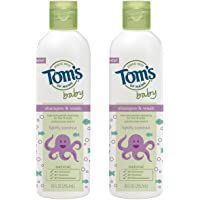 Tom's of Maine Natural Baby Shampoo and Wash, Lightly Scented, 10 Ounce, 2 Count