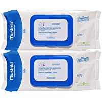 Mustela Dermo-Soothing Wipes, 140 Count