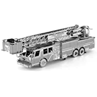 Metal Earth Fascinations Fire Engine Truck 3D Metal Model Kit