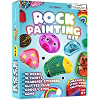 Rock Painting Kit for Kids - Arts and Crafts for Girls & Boys Ages 6-12 - Craft Kits Art Set - Supplies for Painting…