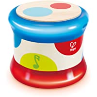 Hape Baby Drum | Colorful Rolling Drum Musical Instrument Toy For Toddlers, Rhythm & Sound Learning, Battery Powered…