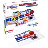 Elenco Snap Circuits Jr. SC-100 Electronics Exploration Kit, Over 100 Projects, Full Color Project Manual, 30 + Snap…