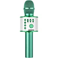 BONAOK Bluetooth Wireless Karaoke Microphone,3-in-1 Portable Handheld Karaoke Mic Speaker Machine Birthday Home Party…