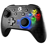 GameSir T4 Pro Wireless Bluetooth Controller for Nintendo Switch, Switch Pro Controller with LED Backlight, Turbo…