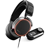 SteelSeries Arctis Pro + GameDAC Wired Gaming Headset - Certified Hi-Res Audio - Dedicated DAC and Amp - for PS5/PS4 and…