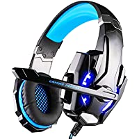 Gaming Headset Xbox One Headset with Stereo Surround Sound,PS4 Gaming Headset with Mic & LED Light Noise Cancelling…