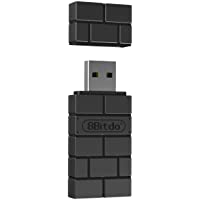 8Bitdo Wireless USB Adapter 2 for Switch/Switch OLED, Windows, Mac & Raspberry Pi, Compatible with Xbox Series X & S…