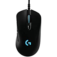 Logitech G403 Hero 25K Gaming Mouse, Lightsync RGB, Lightweight 87G+10G optional, Braided Cable, 25, 600 DPI, Rubber…