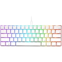 RK ROYAL KLUDGE RK61 Wired 60% Mechanical Gaming Keyboard RGB Backlit Ultra-Compact Hot-Swappable Blue Switch White